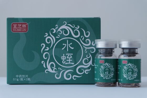 Hirudo nipponia Dried Medicinal Leech Decoction Pieces 0.1g/Bottle × 2 Bottles/Box | Shuizhi TCM Herbal Medicine