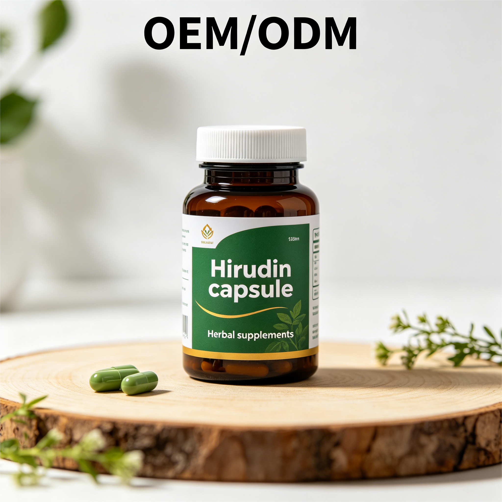 Advanced Hirudin Cardiovascular Support Capsules 60 Counts High Purity For Systemic Wellness
