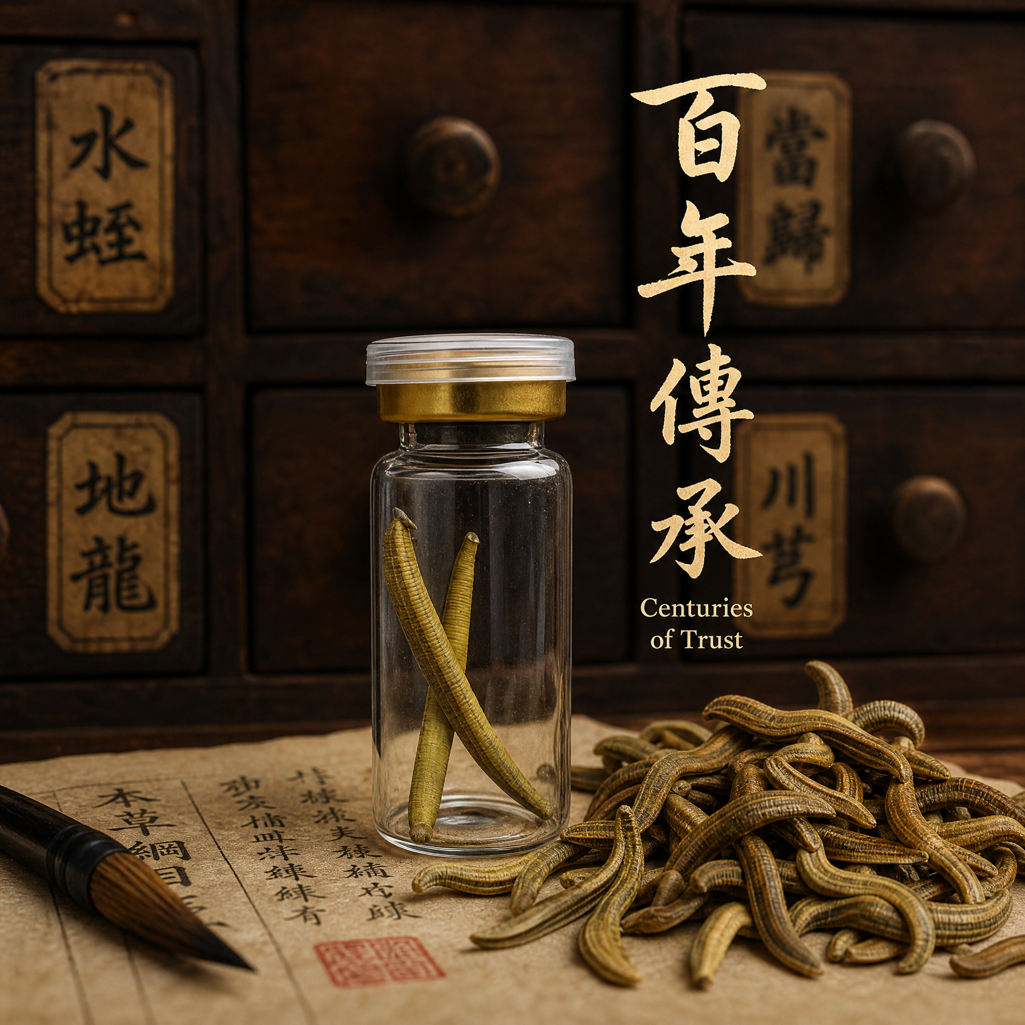 Premium Dried Leech Shuizhi (Hirudo Nipponia) Natural Chinese Herbal Medicine Ingredient for Traditional Medicine and Pharmaceutical Use