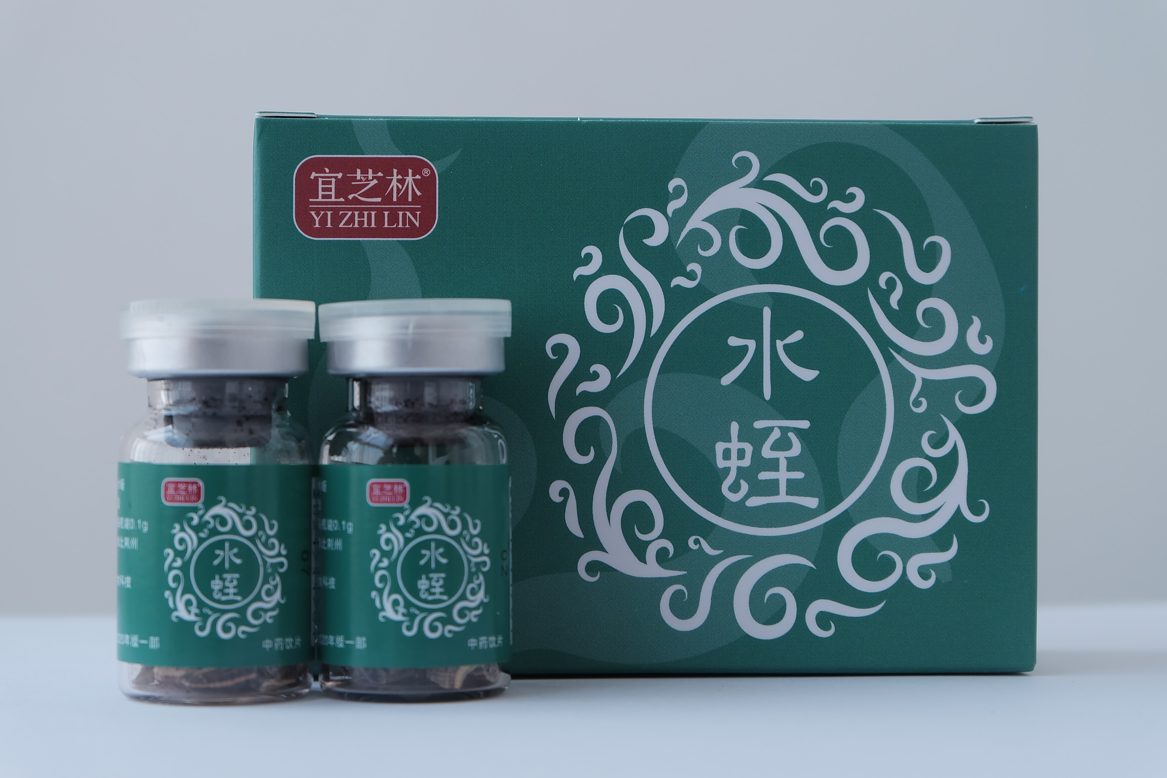 Hirudo nipponia Dried Medicinal Leech Decoction Pieces 0.1g/Bottle | Shuizhi TCM Herbal Medicine